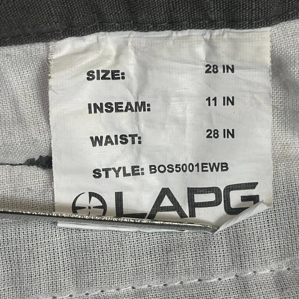 LAPG Shorts Adult 28 Gray‎ Operator Tactical Shorts Cargo Workwear Outdoor Mens